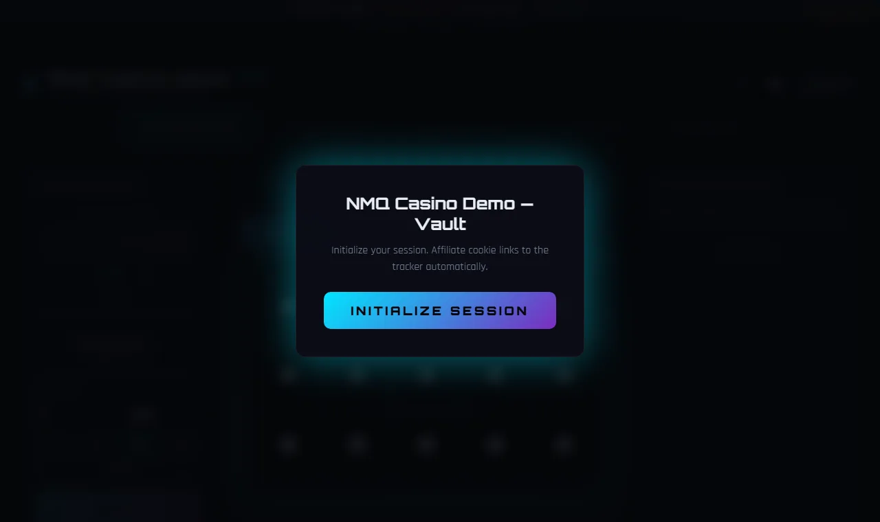iGaming Suite — Five games on one provably-fair core plus a multi-tenant affiliate tracker.